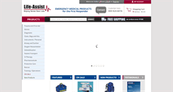 Desktop Screenshot of life-assist.com